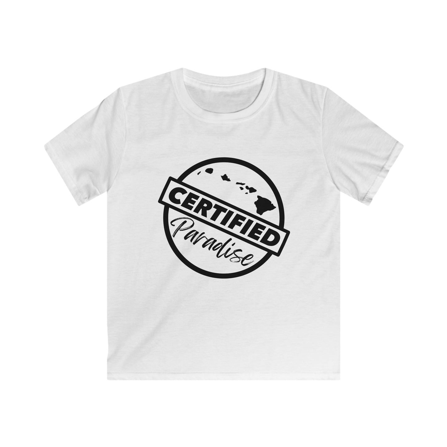 Kids Paradise Tee - Softstyle Hawaiian Map T-Shirt