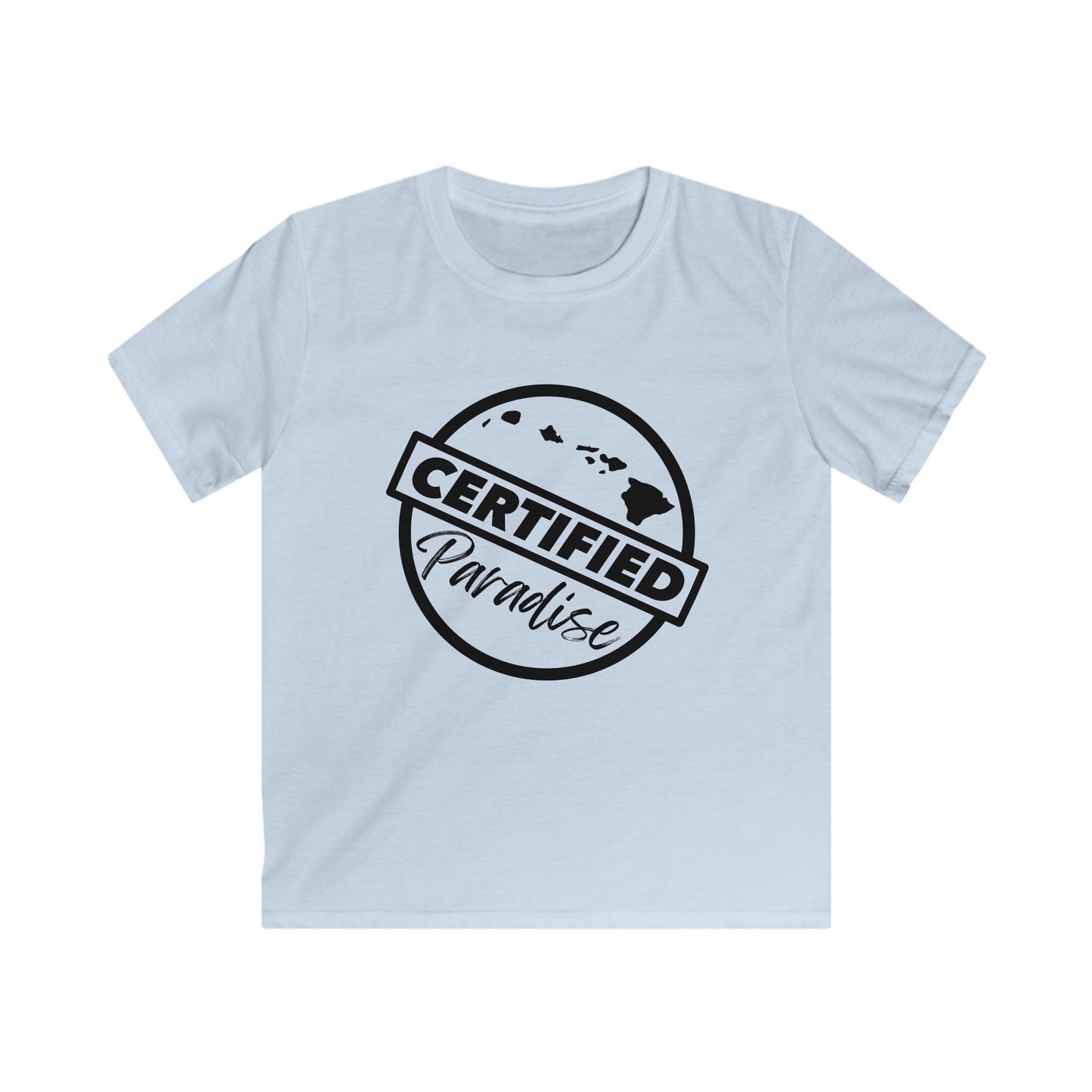 Kids Paradise Tee - Softstyle Hawaiian Map T-Shirt